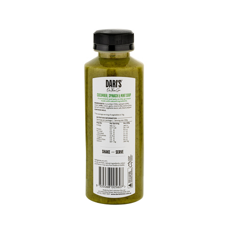 8979-Dari's Cucuber Spinach Mint Soup Back
